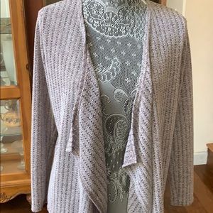 Cardi in a light publish color